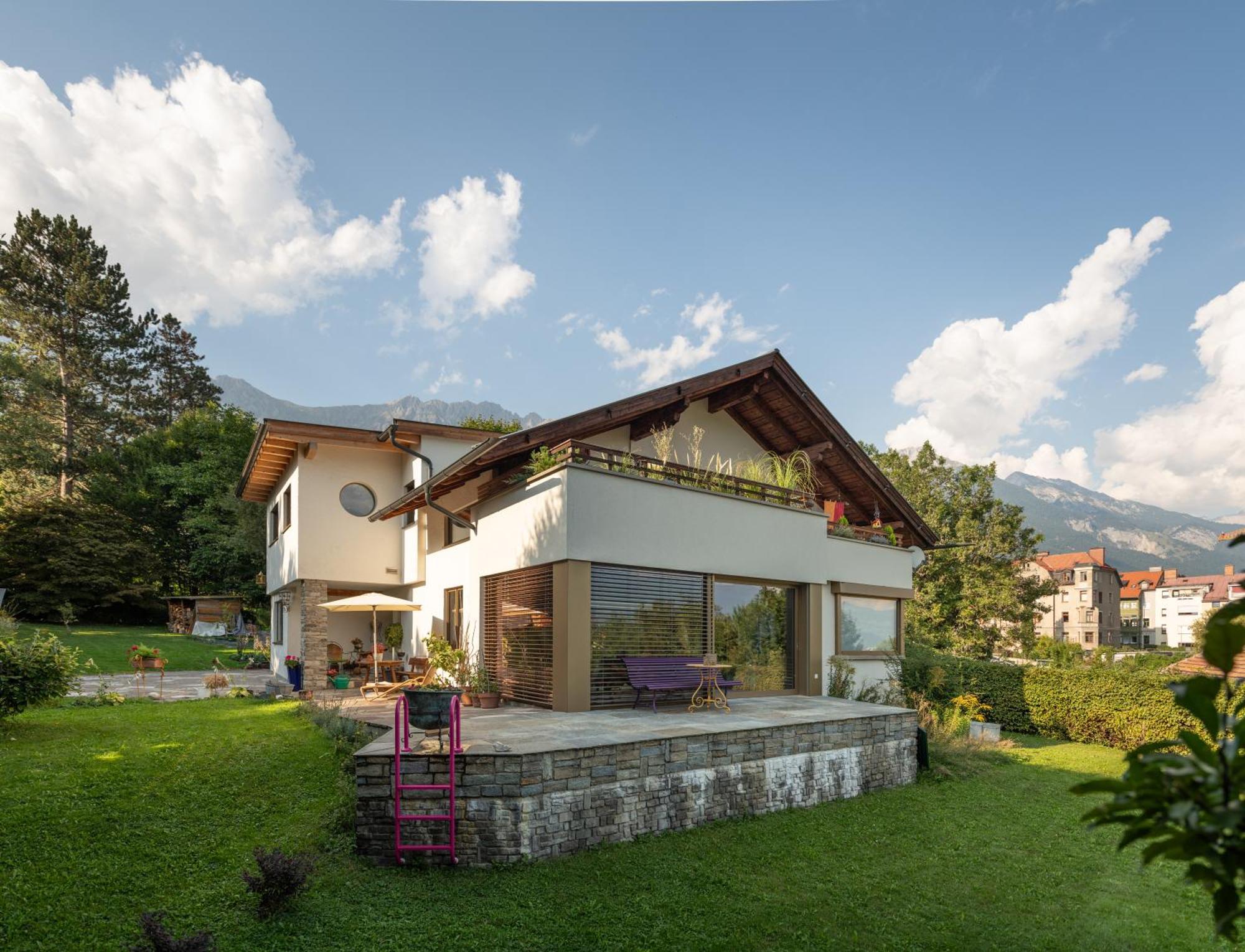Villa Marwa - Eine Ruheoase Im Gruenen 因斯布鲁克 外观 照片